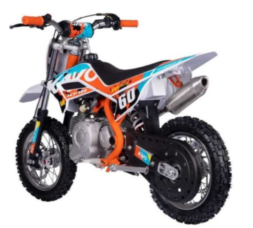 Preview: Kayo Dirtbike KMB 60 mit 10/10“ Räder Automatik und E-Start